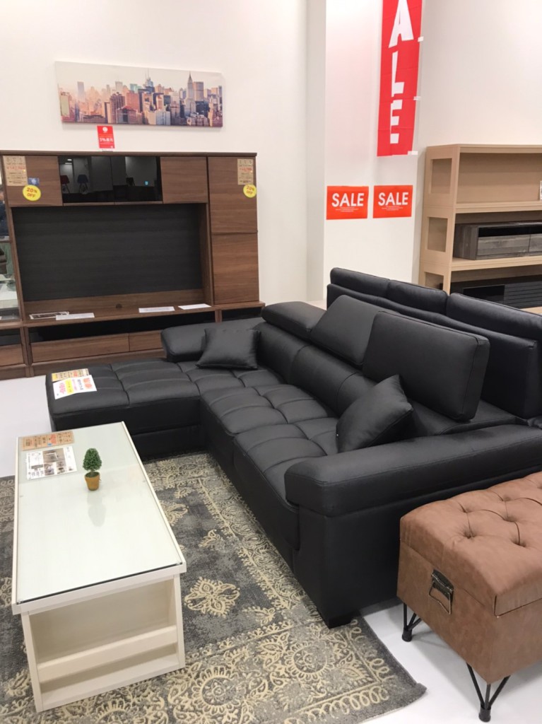 小倉店大川家具ソファ入荷